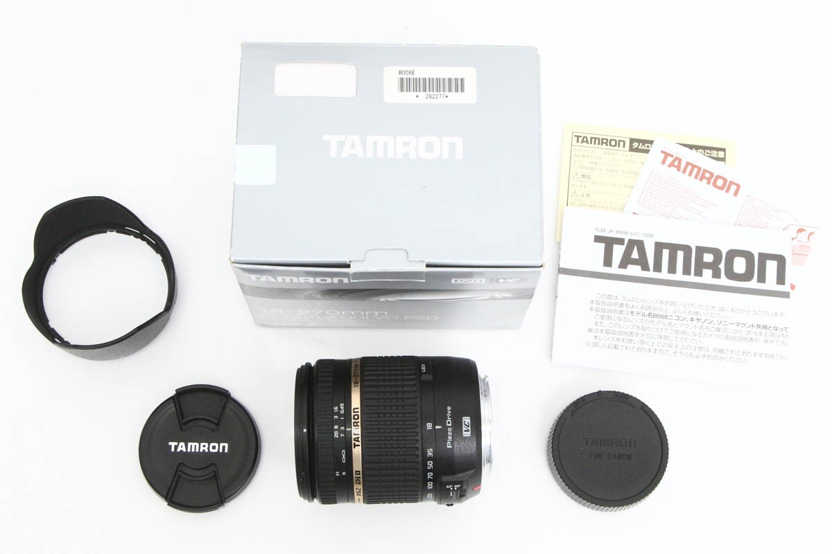 TAMRON - 【N】 TAMRON 18-270mm VC PZD キヤノン B008 美品の通販 by