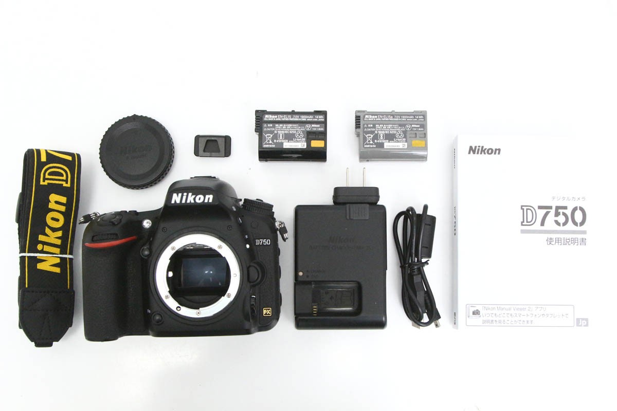 D750 ボディ（純正予備バッテリー付き） CA01-R4910-3V1C | ニコン 