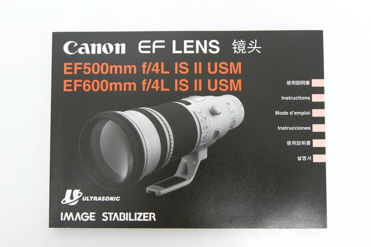 EF500mm F4L IS II USM CA01-R5628-2D5 | キヤノン | 一眼レフカメラ用 