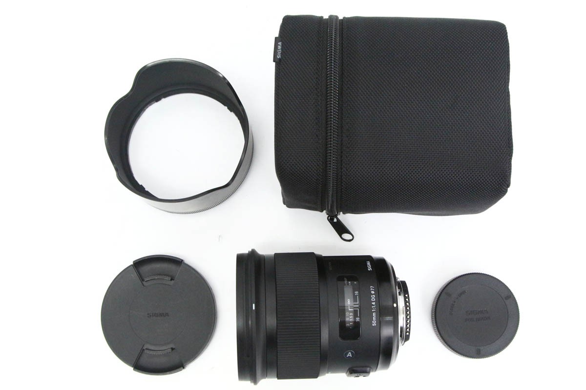 50mm F1.4 DG HSM ニコンマウント用 CA01-R5644-2A1B | シグマ | 一眼