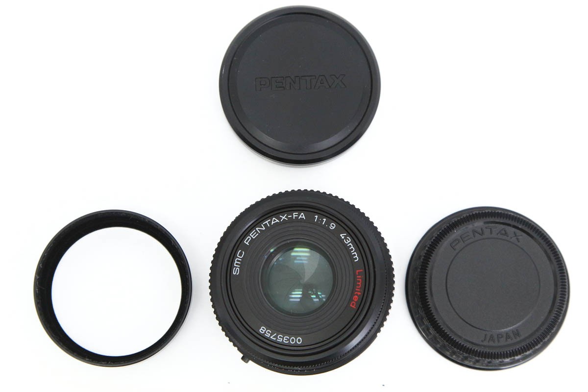 FA43mmF1.9 Limited ブラック CA01-R6534-2O3C