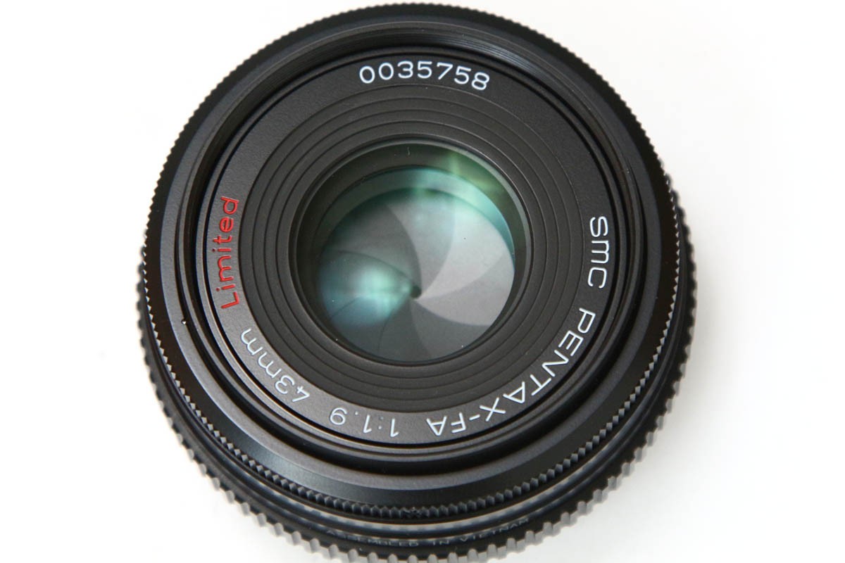 FA43mmF1.9 Limited ブラック CA01-R6534-2O3C