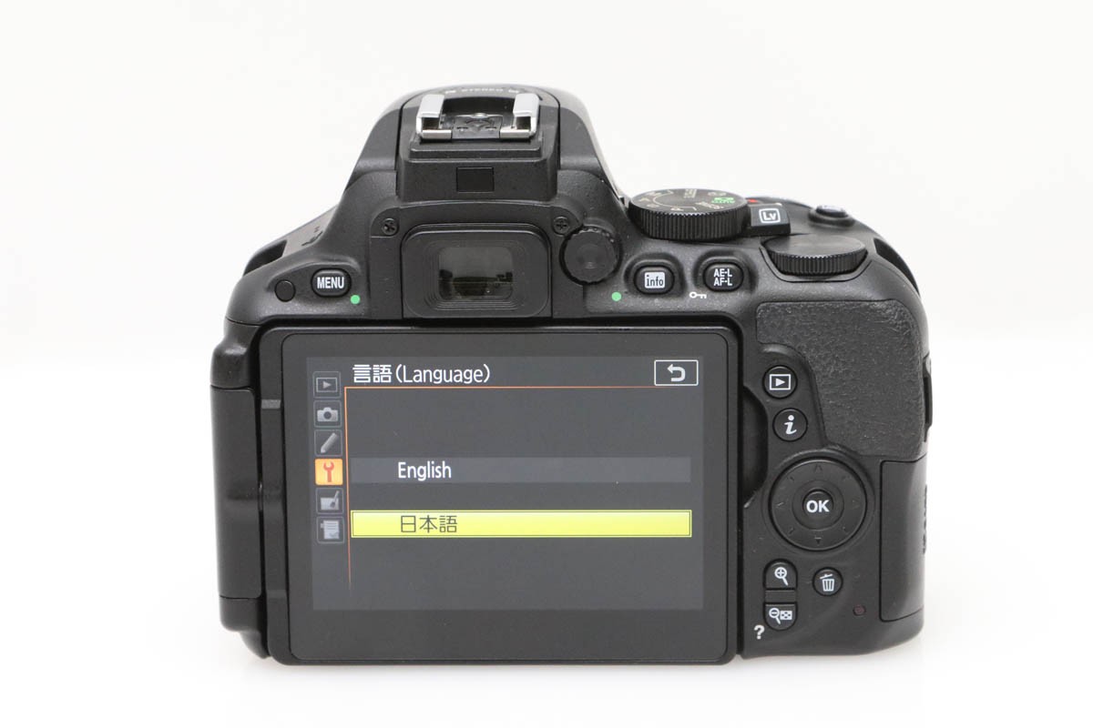 D5500 ボディ(純正予備バッテリー付き・センサー清掃済み) CA01-D268-2Q2A