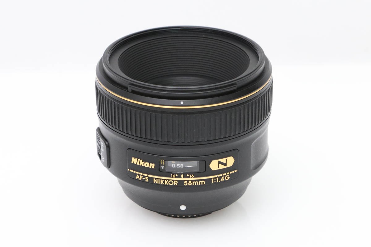 AF-S NIKKOR 58mm f/1.4G CA01-D277-2D1A