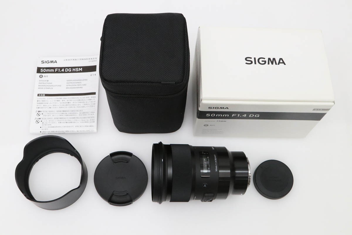 50mm F1.4 DG HSM [�\�j�[E�p] CA01-D281-2O3