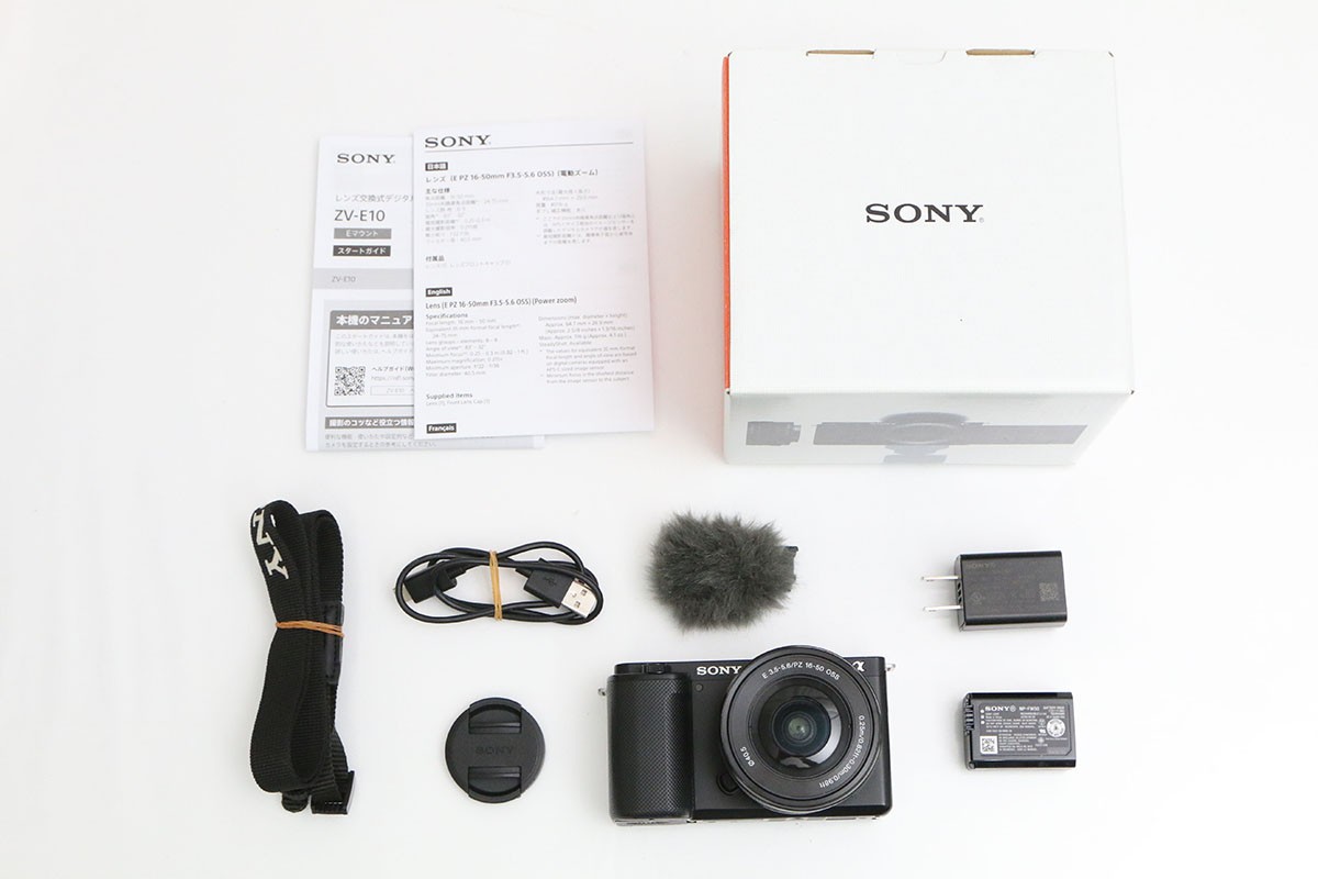 VLOGCAM ZV-E10K �p���[�Y�[�������Y�L�b�g [�u���b�N] CA01-B6741-3X1