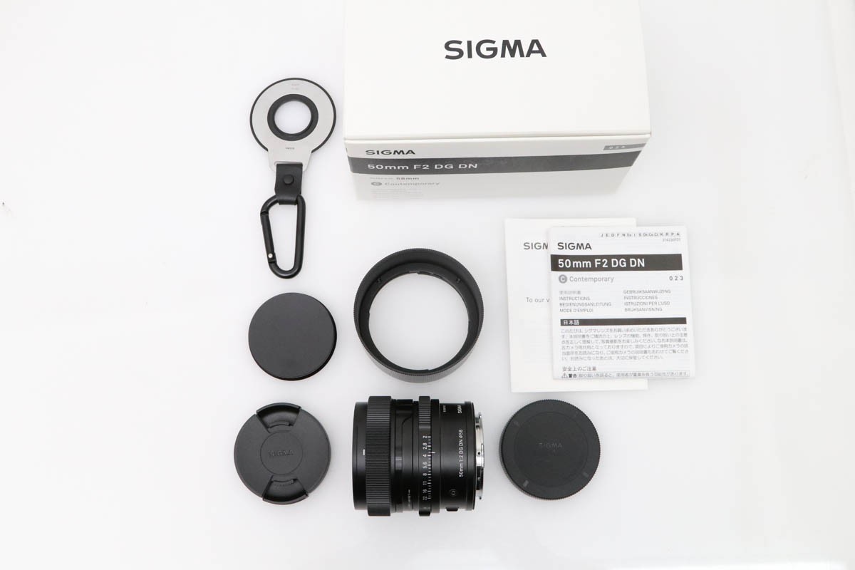 50mm F2 DG DN [���C�JL�p] CA01-D206-2N4