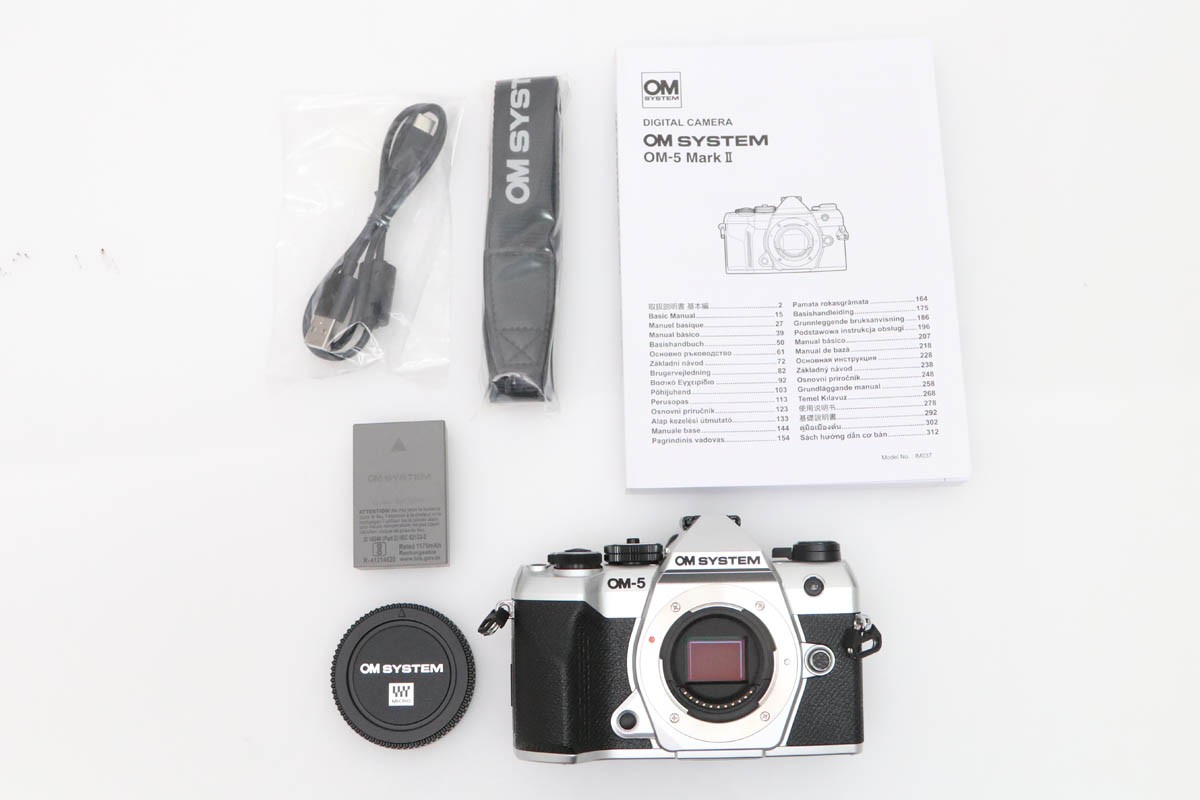 OM SYSTEM OM-5 Mark II �{�f�B [�V���o�[] CA01-D210-2Q2A