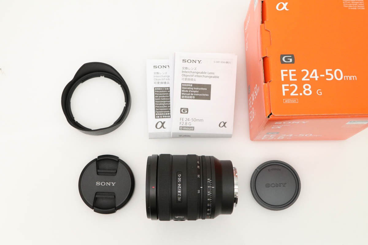 FE 24-50mm F2.8 G SEL2450G CA01-D215-2O4
