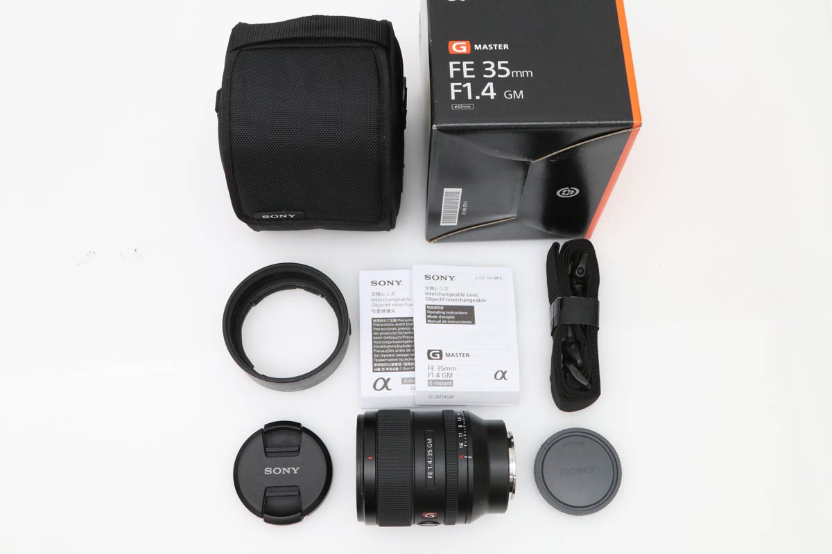 FE 35mm F1.4 GM SEL35F14GM CA01-D239-2N4
