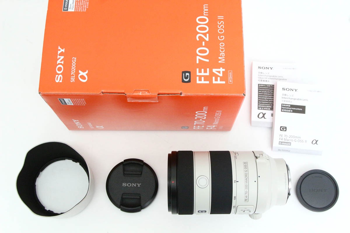 FE 70-200mm F4 Macro G OSS II SEL70200G2 CA01-R6548-2K1