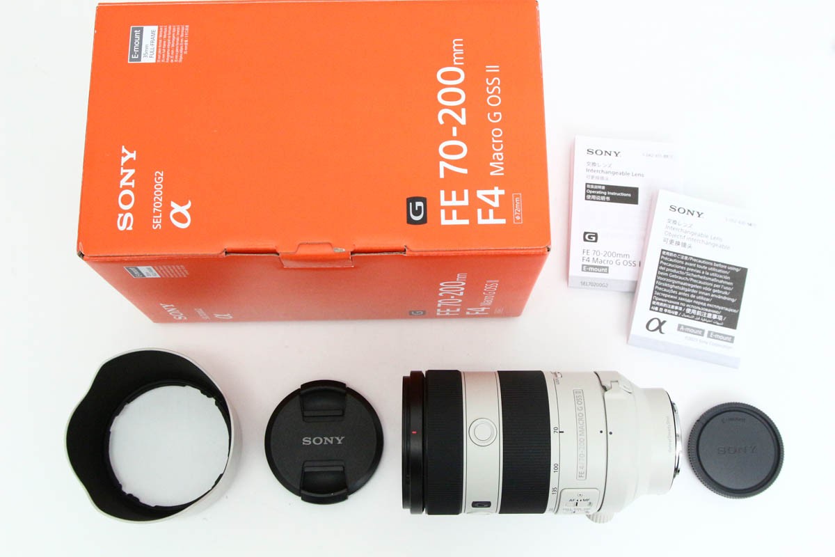 FE 70-200mm F4 Macro G OSS II SEL70200G2 CA01-R6549-2K1
