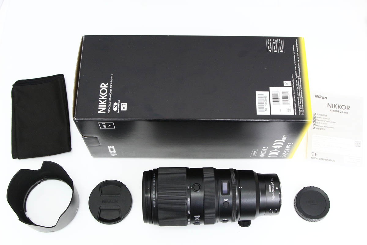 NIKKOR Z 100-400mm f/4.5-5.6 VR S CA01-R6553-3V4