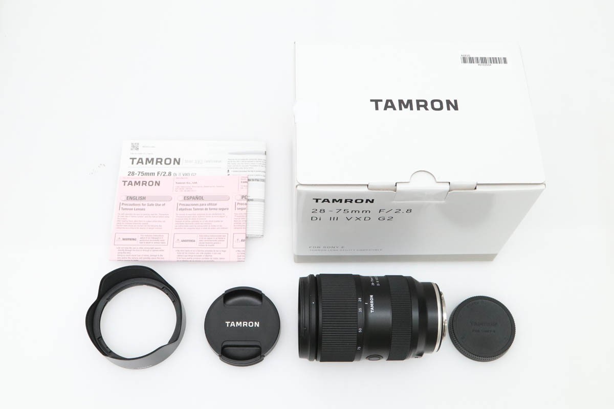 28-75mm F/2.8 Di III VXD G2 (Model A063) ソニー用 CA01-D282-2O3