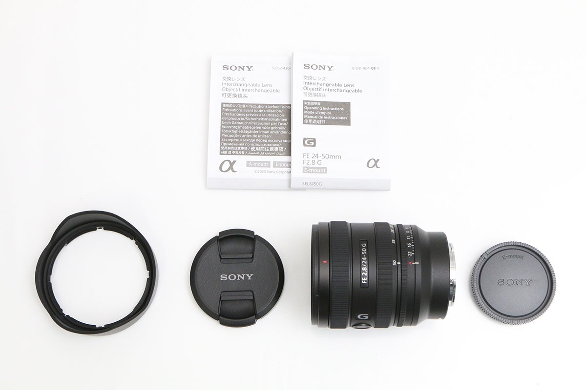 FE 24-50mm F2.8 G SEL2450G CA01-B6807-2B2G