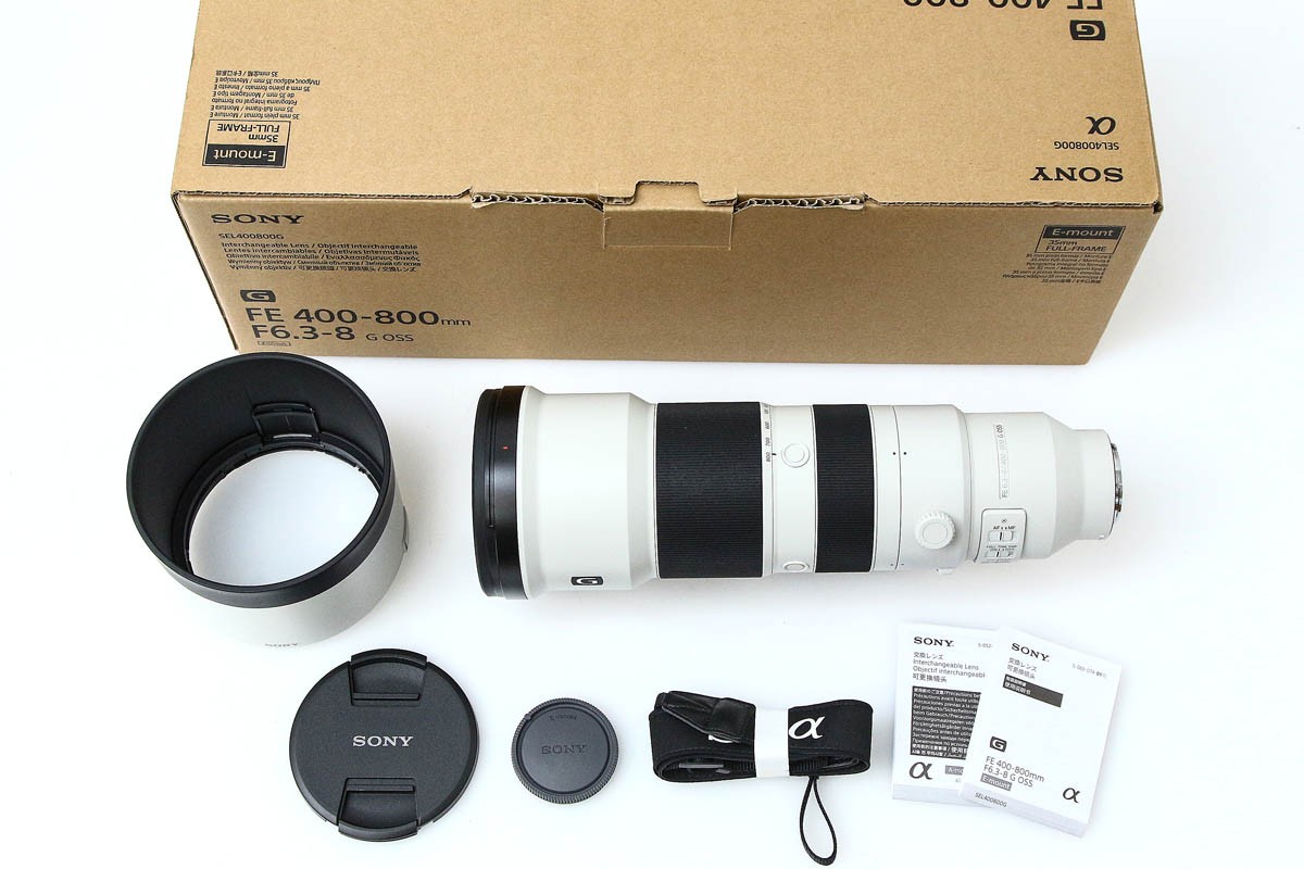 FE 400-800mm F6.3-8 G OSS SEL400800G CA01-R6582-3V4