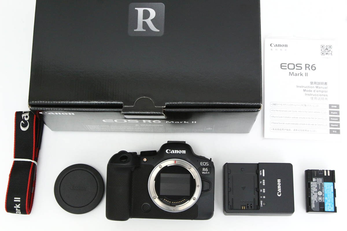 EOS R6 Mark II ボディ(センサー清掃済み) CA01-R6592-2S4
