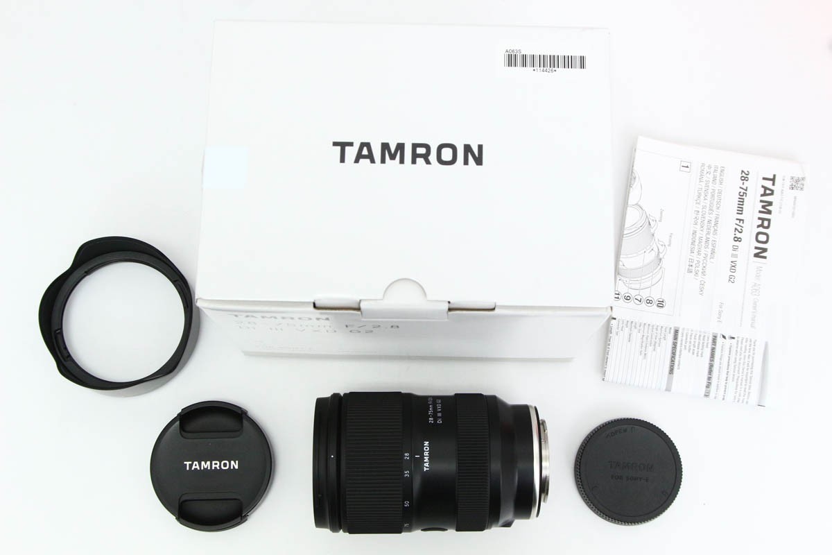 28-75mm F/2.8 Di III VXD G2 (Model A063) �\�j�[�p CA01-R6593-3T4