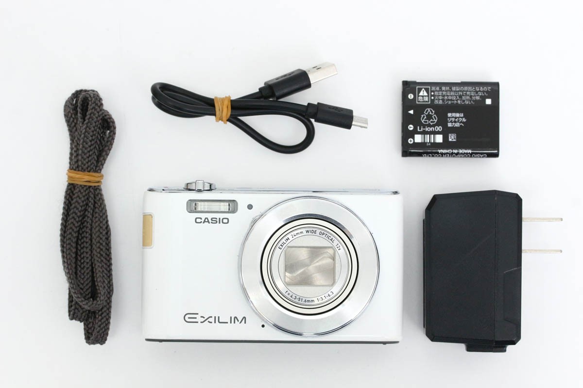 EXILIM EX-ZS240WE [�z���C�g] CA01-R6623-3U2B